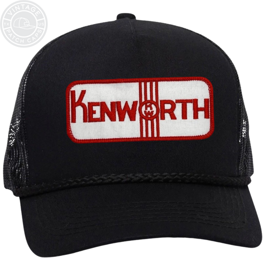Kenworth Old School Retro Trucker Patch Cap