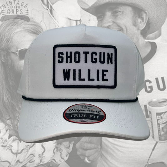 SHOTGUN WILLIE Imperial Retro Patch Cap Willie Nelson 🔥🔥🔥 FAST Shipping from TEXAS!