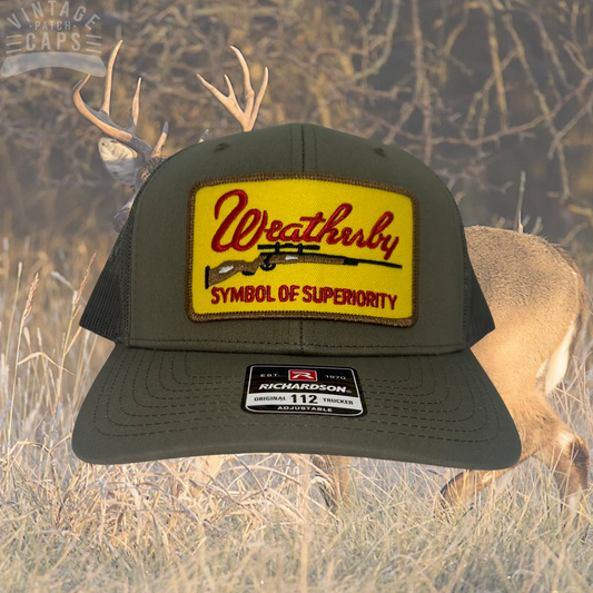 WEATHERBY Firearms "Symbol of Superiority" Richardson 112 Cap HOT
