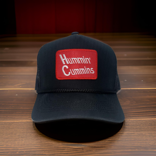 HUMMIN’ CUMMINS Classic Old School Retro Trucker Patch Cap