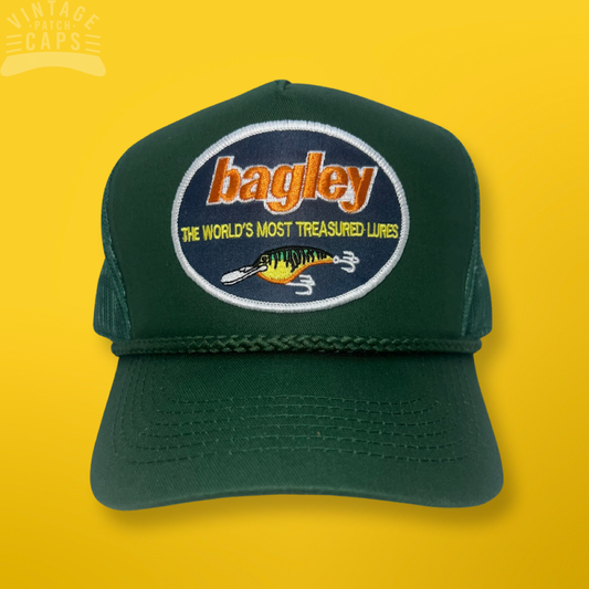 Bagley Lures Retro Trucker Patch Cap VERY LIMITED!