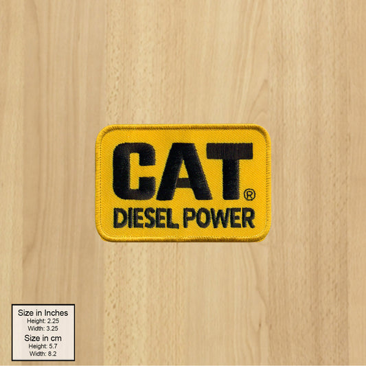 CAT Diesel Power iron on Patch