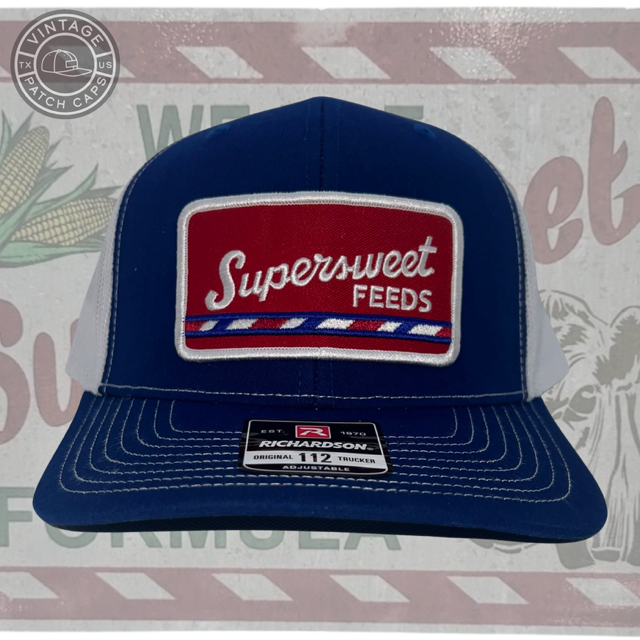 SuperSweet Feeds Vintage Patch Richardson 112 Cap 4 color set ups