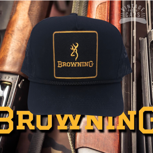 Browning  Trucker Patch Caps  FAST Shipping!