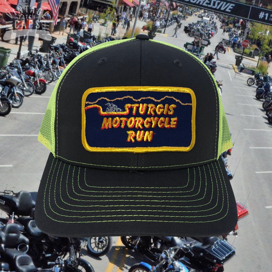 NEW LOW PRICE! Sturgis Motorcycle Run Patch Cap Richardson 112 FAST SHIPPING